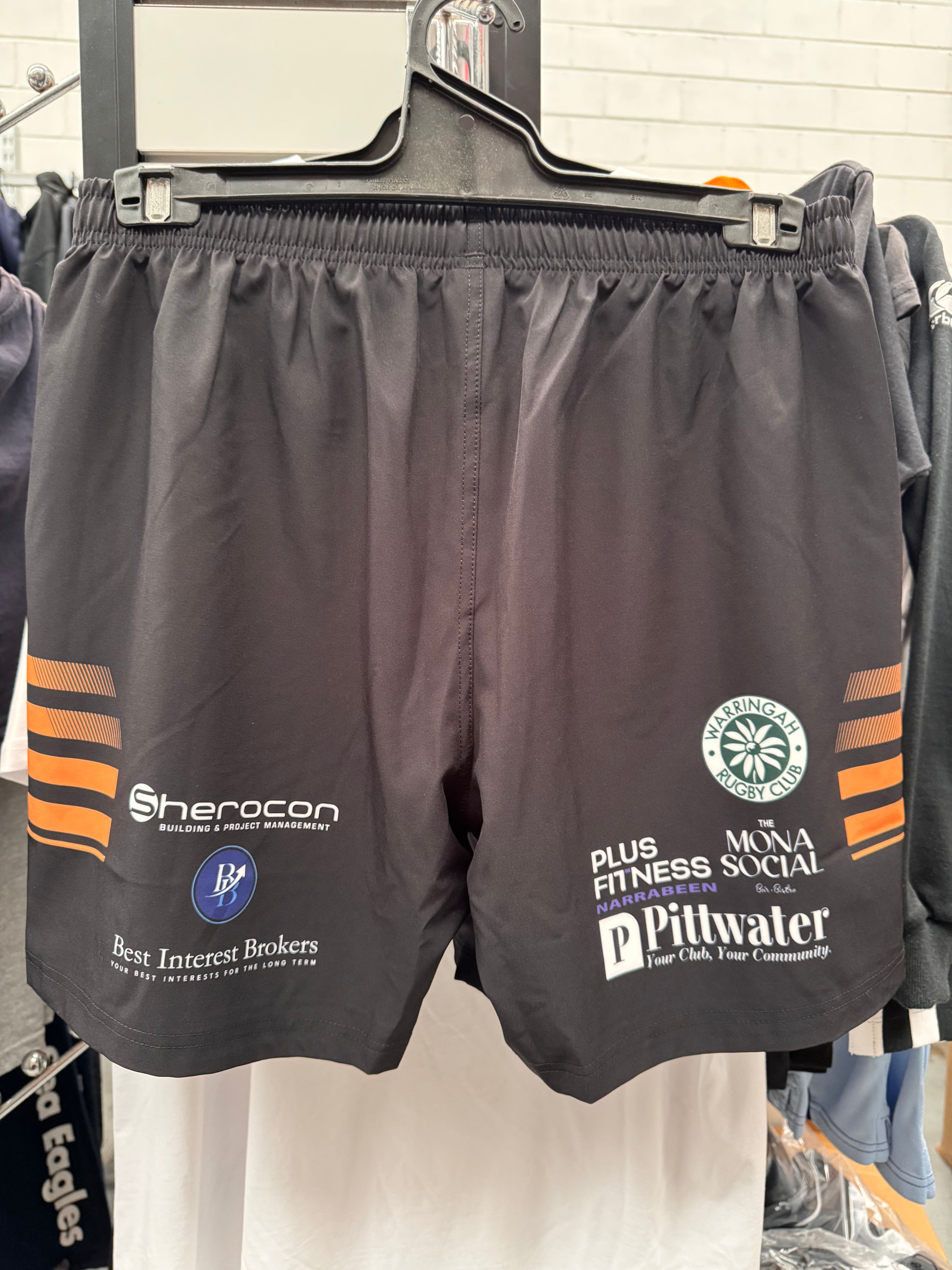 Tiger Training short - With logos