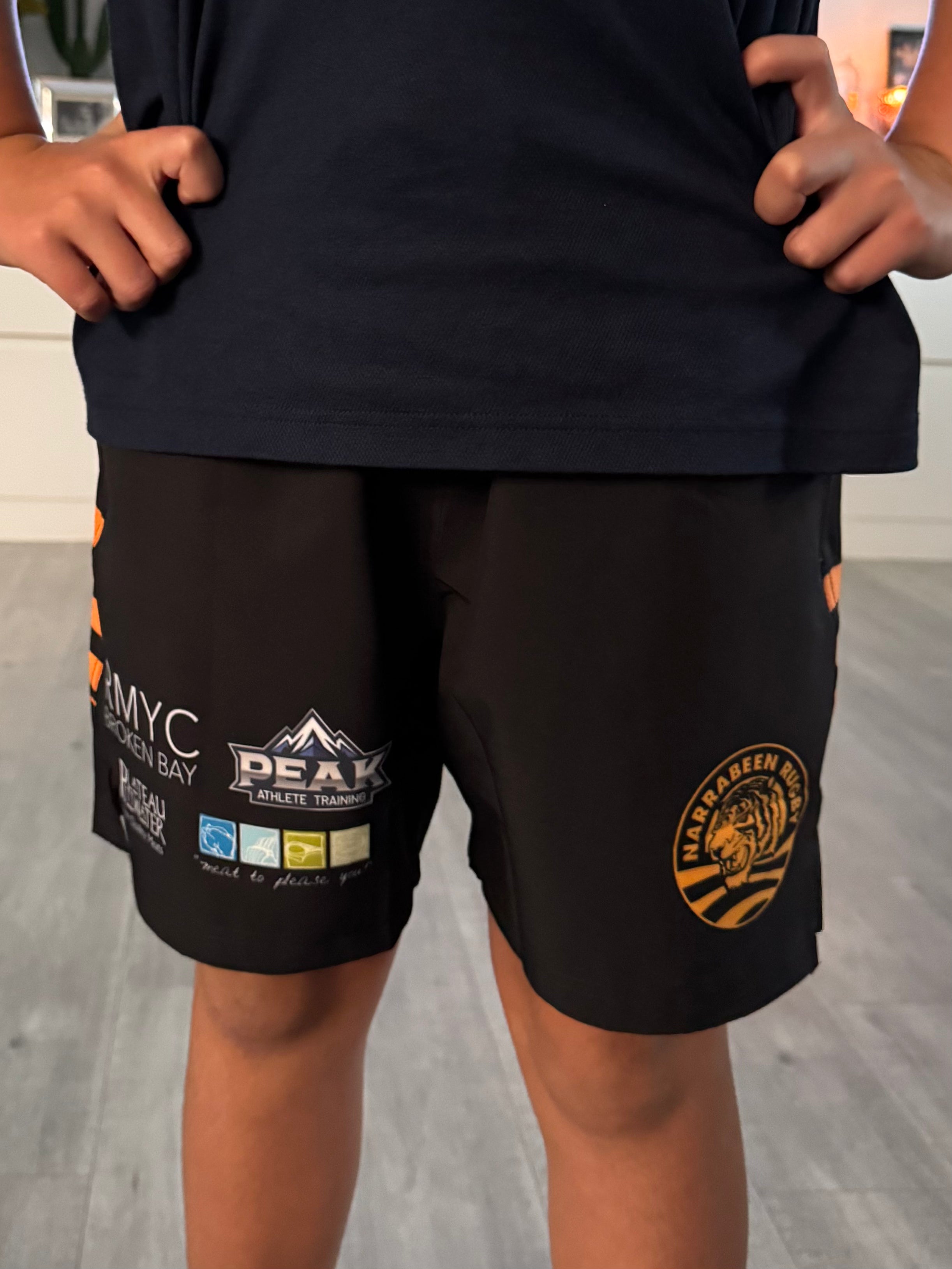 Tiger Training short - With logos
