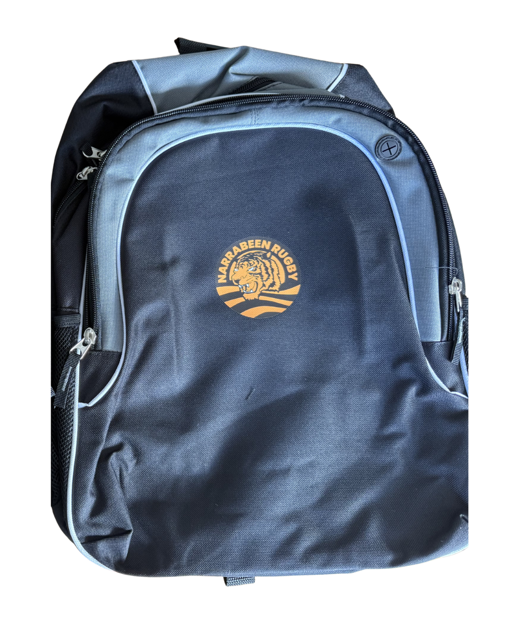 Tiger Branded Backpack in Grey or Orange