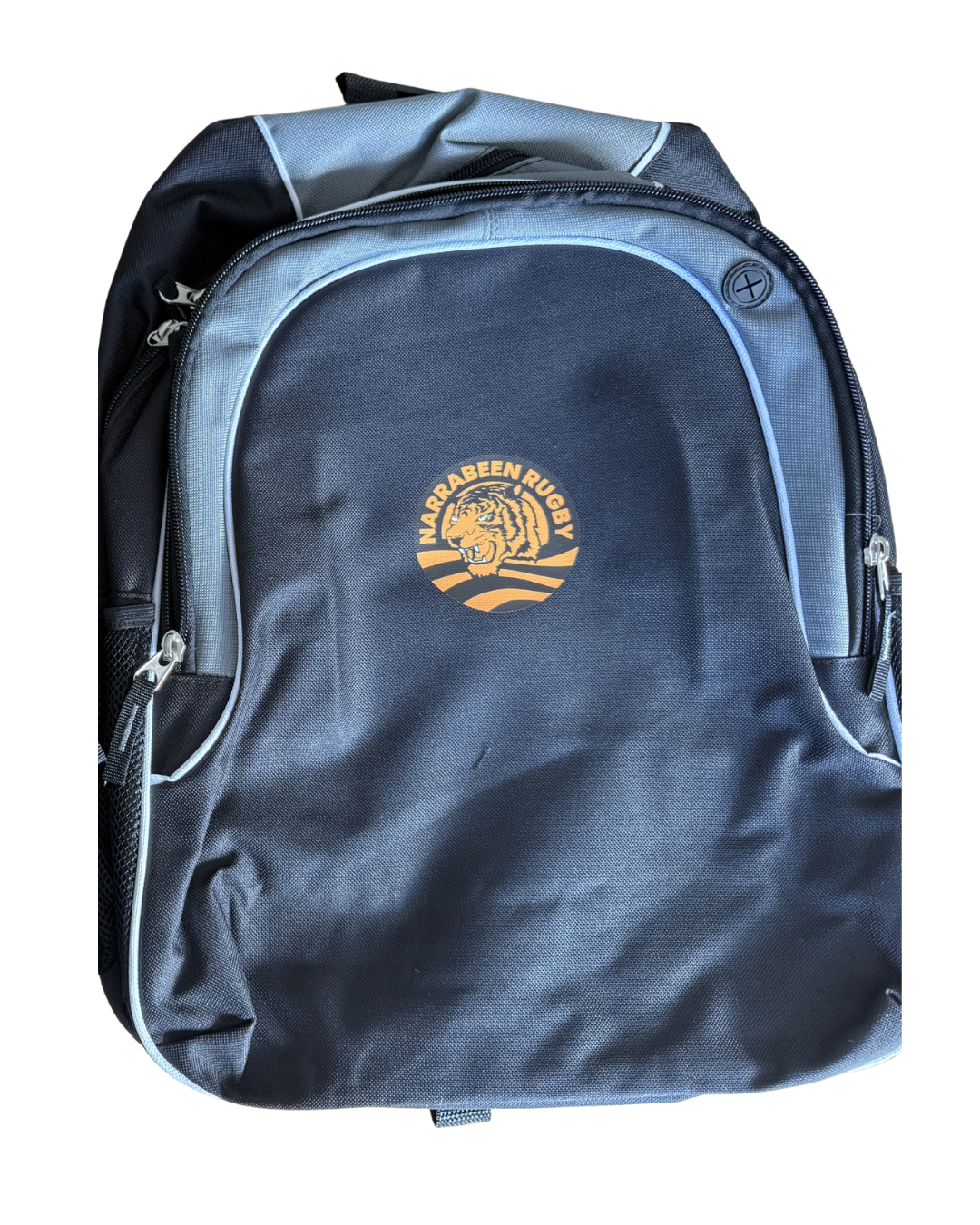 Tiger Branded Backpack in Grey or Orange